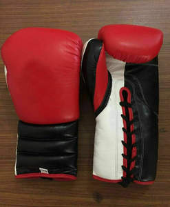 ถุงมือชกมวยคุณภาพสูงสำหรับทุกเพศ หนังแท้ สไตล์ไทย สำหรับฝึกซ้อม - Product Image 3