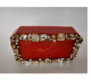 Pochette de type personnalisé en résine artisanale indienne pour femme - Product Image 4