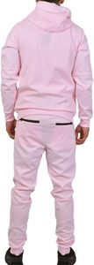 Chándal de moda Unisex hombres mujeres algodón polar ropa deportiva a juego con capucha y pantalones Jogger traje de dos piezas cómodo - Product Image 6