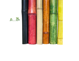 Postes de bambú pintados al por mayor hechos de bambú natural 100% del fabricante Eco2go Vietnam - Product Image 3
