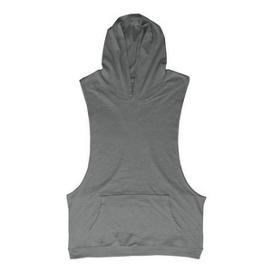 Débardeurs à capuche col en V taille XL pour hommes 100% coton Séchage rapide Formelle Styles d'entraînement Imprimé Décoration Hip Hop Tissage tricoté - Product Image 6