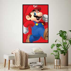 Póster de Super Mario Run de Estilo Moderno para Decoración de Pared - Product Image 2