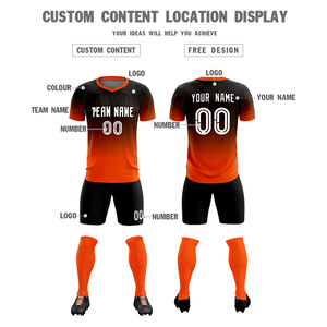 Nuevo diseño hecho en fábrica camisetas de gran tamaño conjunto completo ropa de fútbol Unisex 100% poliéster transpirable secado rápido equipo personalizado - Product Image 4