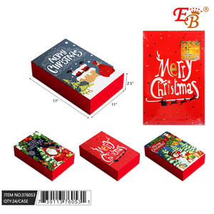 24ชิ้น /cs 17 "X11" X2.5 "2ชิ้นกล่องของขวัญคริสต์มาสอุปกรณ์วันหยุด - Product Image 1