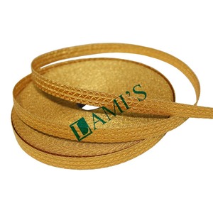 Trenzas uniformes de oro de alta calidad Trenza de alambre de oro personalizable Trenzas de encaje de lingotes de gran calidad - Product Image 4