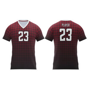 Alta calidad cosido secado rápido ropa deportiva de moda camisetas de voleibol tamaños personalizados Color sólido camisetas de voleibol para la venta - Product Image 4