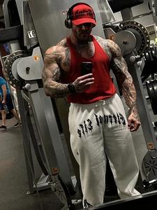 กางเกงสำหรับผู้ชายระบายอากาศได้ดีผลิตตามแบบสำหรับ2025กางเกงผ้าคอตตอนพิมพ์ลาย3D 100% - Product Image 3