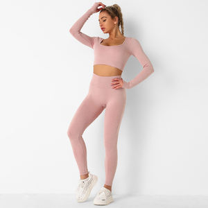 Leggings skinny pour femmes, taille élastique, respirants, OEM personnalisés, pantalons de yoga de fitness, protection UV, extensibles pour la salle de sport et les sports - Product Image 3