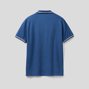 Polos décontractés unisexe à manches courtes 100% coton, t-shirts de golf respirants à revers, jersey imprimé personnalisé grande taille, manches courtes décontractées - Product Image 2