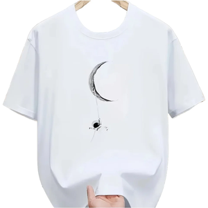 Stock Men's Summer Fashion Casual Sports Cotton <b>TShirt</b> 100% Cotton Solid Washed Technique Short Sleeve Loose Fit <b>tshirts</b> - Product Image 6