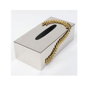 Boîte à mouchoirs de conception standard de qualité supérieure boîte à serviettes en acier inoxydable de qualité supérieure à un prix abordable - Product Image 1