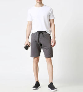 กางเกงกีฬาขาสั้นผู้ชายรุ่นใหม่ล่าสุด ผ้าบาง แห้งเร็ว ระบายอากาศดี ผลิตในปากีสถาน รับผลิตแบบ OEM - Product Image 4