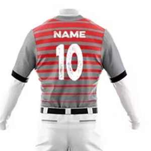 Maillot de baseball de qualité supérieure avec graphismes personnalisés, livraison rapide, uniforme de baseball personnalisé sublimé en provenance du Pakistan - Product Image 4