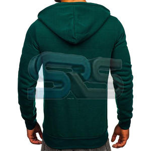 เสื้อมีฮู้ดสำหรับผู้ชายผ้าฝ้ายผสมโอเวอร์ไซซ์เสื้อผ้าแนวสตรีทย้อมสีเรียบ - Product Image 6