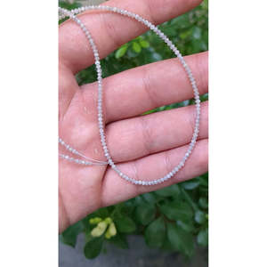Diamants blancs facettés en forme de rondelle de 2,2 mm, super rares, en vrac - Product Image 3