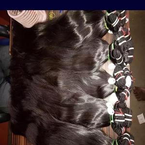 Venta al por mayor 9A Grado 100% Virgen Cutícula Alineada Extensiones de Cabello Humano Trama Doble Templo Indio Cabello Crudo Vendedores Baratos - Product Image 5