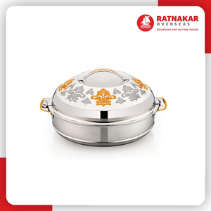 Hotpot en acier inoxydable élégant et durable de qualité supérieure avec poignée en acier pour garder vos repas au chaud et frais pendant des heures, parfait pour la maison - Product Image 6