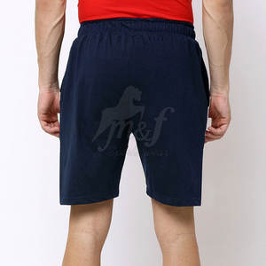 กางเกงขาสั้นผ้าแคนวาสแบบไม่ทอสำหรับผู้ชาย มีเชือกผูกเอว แห้งเร็ว ระบายอากาศได้ดี น้ำหนักเบา ผ้าฝ้าย ความยาวปานกลาง - Product Image 3