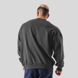 Sweat-shirt pour homme Pull décontracté à manches longues Polaire surdimensionné Chaud Hiver Stylé Streetwear Sportswear Gym Wear Outfit - Product Image 5