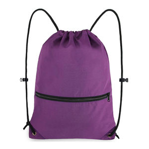 Produit de vente chaud Matériau d'été de haute qualité Sac à cordon personnalisé Sac d'entraînement à cordon en matériau durable en basse quantité minimale de commande - Product Image 2