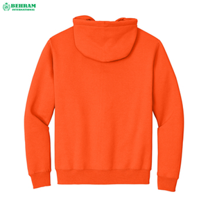 Manufacturer Direct High Quality Men's Winter Sweatshirt 100% Cotton Zipper Hoodie Solid Quick Dry Breathable Fleece - Product Image 5