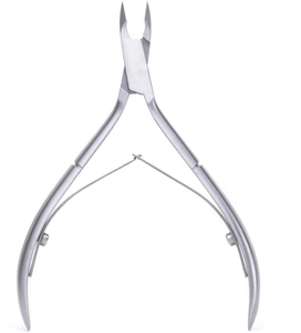 คีมตัดหนังสำหรับผู้ใช้ที่บ้าน,กรรไกรตัดเล็บแหนบปลายเล็บคู่สปริง6มม. อุปกรณ์ตัดแต่งเล็บ - Product Image 6