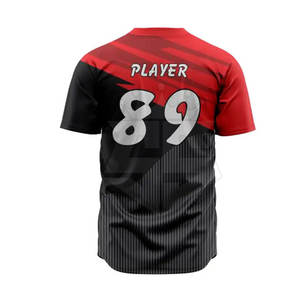 Fabricante de fábrica Ropa de práctica Uniforme de béisbol Nueva llegada Último diseño Uniforme de béisbol - Product Image 4