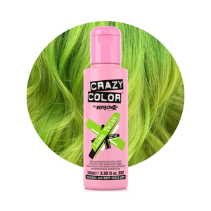 Tinta per Capelli Semi-Permanente Crazy Color Lime Twist, Vegana, Senza Ammoniaca, Colore a Lunga Durata - Product Image 1
