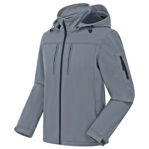 Venta al por mayor Softshell impermeable chaqueta cortavientos a prueba de viento transpirable y chaqueta de rendimiento al aire libre - Product Image 1