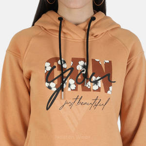 <b>Top</b> Quality Women Hoodie Low MOQ Custom Logo <b>Ladies</b> Hoodies Wholesale Clothing Regular Size <b>Long</b> Sleeve Hoodie - Product Image 6