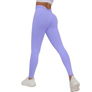 Nouveaux Leggings Scrunch Butt de Haute Qualité pour Femmes, Élégants, Vente en Gros, Leggings de Yoga Personnalisés en Spandex et Nylon pour l'Entraînement 2026 - Product Image 1