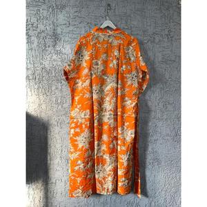 Robe longue kimono pour femmes de créateur Robe en coton indien imprimé floral Taille libre Vente en gros pour l'été et le printemps - Product Image 5