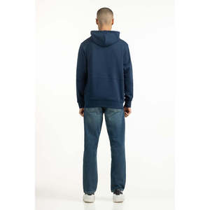Sweat à capuche d'hiver pour homme avec étiquette personnalisée, bleu P, MN-POH-WS25-001, coupe classique, en molleton français, fermeture éclair, tailles XXS à 6XL - Product Image 5