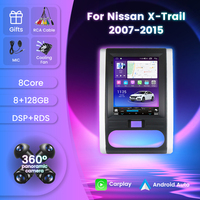 MEKEDE-Sistema de audio con radio para coche, reproductor con Android, wifi, 4G, soporte DVR, DSP, TMPS, para Nissan X-Trail 2007-2015