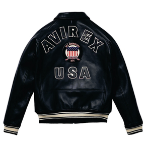 เสื้อแจ็คเก็ตวาร์ซิตี้แบบยูนิเซ็กซ์ ทำจากผ้าขนสัตว์ เป็นมิตรกับสิ่งแวดล้อม แบบกลับด้านได้ พร้อมปักโลโก้และแพทช์ด้านหน้า เหมาะสำหรับนักเรียนมัธยม - Product Image 1