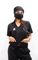 Ensemble de gommages médicaux pour femmes et hommes haut et pantalon confortables pour le personnel hospitalier