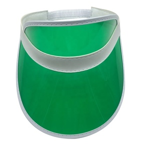 Wholesale Green Plastic Pvc <b>Sunscreen</b> Hat Visor Caps Bicycle Sunshade Hat Sports - Product Image 4