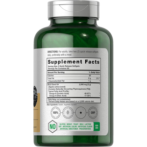 แคปซูลน้ำมันเมล็ดดำสกัดเย็นจากโรงงาน น้ำมันเมล็ดดำวีแกนแบบซอฟต์เจล สำหรับสารต้านอนุมูลอิสระและบำรุงเส้นผม - Product Image 2