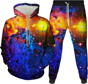 Survêtement pour hommes de haute qualité par sublimation Jogging Suit Sweat à capuche zippé Ensemble Coupe-vent imperméable brodé de logo personnalisé - Product Image 6