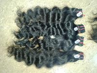 Extensions de cheveux vierges indiens non traités pour tissage, doux, extensibles, bouclés naturels, couleur 1B, 20-30 pouces, cheveux humains