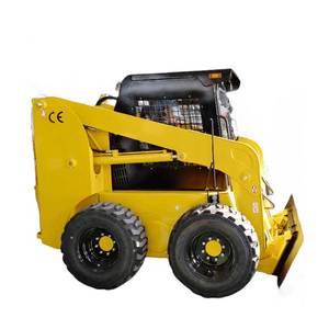Cargadora de Ruedas Amarilla con Motor Diésel, Capacidad de Cucharón de 1.05m y Peso de Máquina de 2500kg - Product Image 4