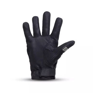 ถุงมือขี่มอเตอร์ไซค์หนังวัวแท้สีดำแบบยูนิเซ็กซ์ ระบายอากาศ กันน้ำ สำหรับขี่จักรยาน พร้อมเทคโนโลยีพิมพ์ลายและหน้าจอสัมผัส - Product Image 6