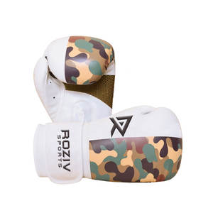 Guantes de Boxeo de Cuero con Logotipo y Diseño Personalizados, Profesionales, de Entrenamiento, Resistentes, con Correa de Muñeca Ajustable y Antideslizante - Product Image 3