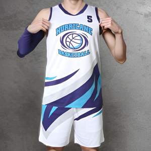 Personnalisez votre propre équipe, uniformes de basketball légers et sublimés, ensemble de maillots de basketball pour hommes et femmes, vêtements de basketball de qualité - Product Image 1
