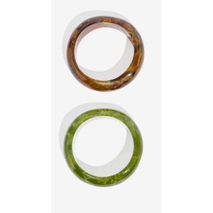 Pulseras y Brazaletes de Resina para Mujer, Nueva Colección, Joyería Estilo Ángel para Fiestas y Bodas, Alta Calidad - Product Image 1