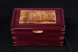 Eco-Friendly Handcrafted <b>Wooden</b> Gift <b>Box</b> Polished <b>Storage</b> Solid Jewellery or Cosmetic <b>Box</b> for Christmas Decoration - Product Image 4