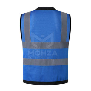 เสื้อกั๊กนิรภัยผ้าไนลอนโพลีเอสเตอร์สำหรับใส่ทำงานตามสั่ง - Product Image 3