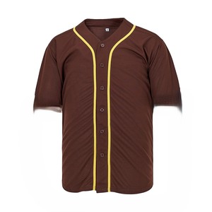 Jersey de béisbol para hombre con tarifa asequible, diseños totalmente personalizados, camiseta de béisbol transpirable de tendencia superior para hombre con alta calidad - Product Image 1