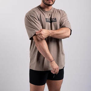 Camisetas Extra Grandes para Hombre, Novedad de 2025, 100% Algodón, Verano, Casual, Transpirable, Antiarrugas, Ropa Urbana - Product Image 3