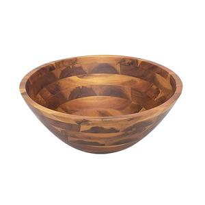 Cuencos de madera hechos a mano ecológicos recién llegados, cuencos de sopa de diseño tradicional rústico, centro de mesa pulido - Product Image 2